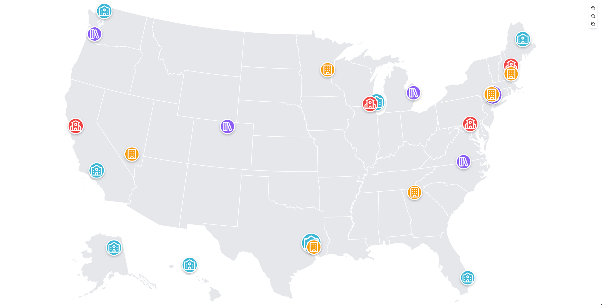 Nationwide Learning Resource Map